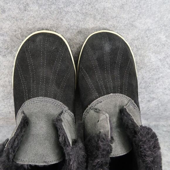 Sperry Shoes Womens 9 Duck Boot Slipper Chukka Elayna Leather Faux Fur Top Sider - Picture 8 of 14